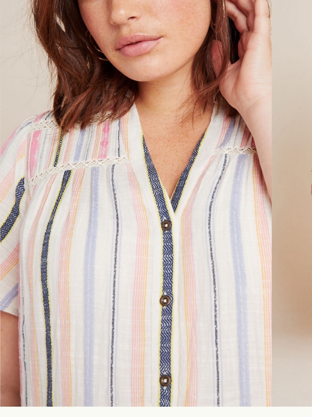 Anthropologie Georgina Tiered
Shirtdress Small - Picture 3 of 8